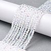 Electroplate Glass Beads Strands LS-GLAA-H021-01B-AB01-3