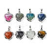 Natural Mixed Stone Pendants G-C114-03P-1