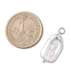 Natural Baroque Pearl Keshi Pearl Pendants PALLOY-JF04628-02-2