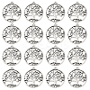 60Pcs Tibetan Style Alloy Pendants TIBEP-SC0002-10-1