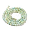 Ombre Effect Dyed Glass Beads Strands X-GLAA-C023-02-C13-4