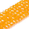 Electroplate Glass Beads Strands EGLA-A034-T2mm-A24-1