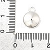 Tibetan Style Alloy Flat Round Charm Pendant Rivoli Xilion Pointed Back Chaton Rhinestone Settings PALLOY-O034-B-S01-3