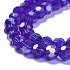 Transparent Glass Beads EGLA-A035-T6mm-B06-3
