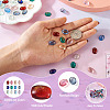 110Pcs 11 Colors Transparent Resin Cabochons CRES-CW0001-03-5