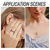 240Pcs 6 Colors Cubic Zirconia Bead ZIRC-TA0001-27-8