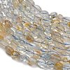 Natural Topaz Beads Strands LS-G-D108-A04-03-3