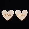 Wood Big Pendants WOOD-S055-45B-1
