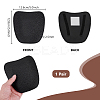 Cowhide Anti-impact Safety Protection Cover Plate AJEW-WH0696-118B-2