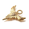 Brass Micro Pave Cubic Zirconia Pendants KK-U055-09G-01-2