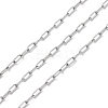 304 Stainless Steel Paperclip Chains CHS-M009-07P-02-1