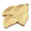 Ion Plating(IP) 304 Stainless Steel Pendants STAS-P379-02E-G-2