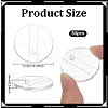 Acrylic Action Figure Display Pedestals ODIS-WH0038-233B-2