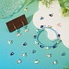 40Pcs Alloy Enamel Charms ENAM-PJ0001-15-7