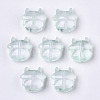 Transparent Baking Painted Glass Beads DGLA-R052-001-A02-2