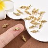 SHEGRACE Brass Shell Shape Charms XGR0170G-107G-5