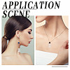9Pcs 3 Styles Alloy Bead Cap Pendant Bails FIND-DR0001-20B-6