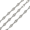 304 Stainless Steel Dapped Chains CHS-S011-01B-P-1