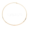 3MM 201 Stainless Steel Wire Choker Necklace NJEW-Z098-04G-2