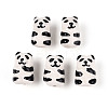 Handmade Porcelain Printed Beads PORC-T133-19-1