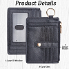 Rectangle Imitation Leather Name Card Holders AJEW-WH20011-25A-6