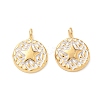 304 Stainless Steel Enamel Pendants STAS-Q119-11G-01-1