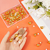 40Pcs Brass Clip-on Earring Findings KK-SP0001-14G-3