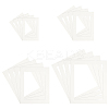 16Pcs 4 Styles Rectangle Card Paper Picture Frames DIY-AN0001-27-1