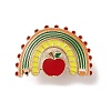 Teacher's Day Theme Rack Plating Light Gold Alloy Brooches JEWB-Z016-01KCG-19-1