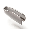 Tarnish Resistant 304 Stainless Steel Clamp Cord Ends STAS-P263-03C-P-1