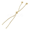 1MM Brass Box Chain Slider Bracelet Making MAK-K024-01G-2