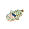 304 Stainless Steel Enamel Pendants STAS-I325-104D-G-2
