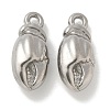 Anti-Tarnish 304 Stainless Steel Pendants STAS-Q334-18P-1