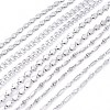 304 Stainless Steel Link Chain Necklaces NJEW-K119-20P-2