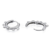 Tarnish Resistant 304 Stainless Steel Hoop Earrings Findings LS-STAS-N092-188-3