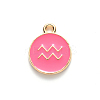 Alloy Enamel Pendants ENAM-S124-01B-03J-2