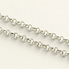 304 Stainless Steel Rolo Chains X-CHS-R009-09-1