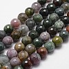Natural Indian Agate Beads Strands X-G-D840-51-8mm-1