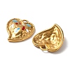 304 Stainless Steel Enamel Pendants STAS-D373-04G-2