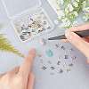 78Pcs 3 colors Alloy Cabochons MRMJ-OC0002-56-3