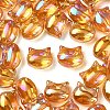 1 Strand Electroplate Glass Beads Strands EGLA-YW0005-32A-1