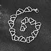 Tarnish Resistant 304 Stainless Steel Chain Bracelets BJEW-P236-06P-1