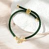 Adjustable Nylon Cord Bracelets BJEW-C096-01G-24-1