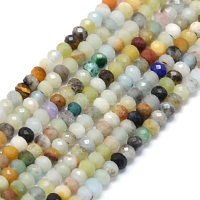Natural Mixed Stone Beads Strands G-G106-A19-01-1