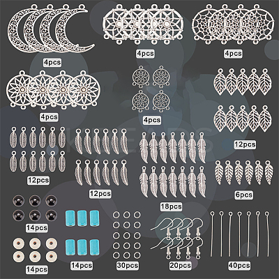 DIY Bohemia Chandelier Earring Making Kit DIY-SC0020-94-1