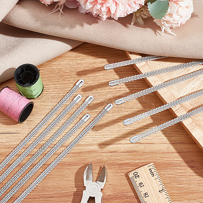 Steel Spiral Boning Corset Strips LS-DIY-WH0304-591B-1