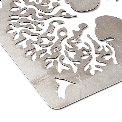 Tarnish Resistant Stainless Steel Cutting Dies Stencils STAS-XCP0001-66-1