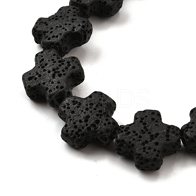 Natural Lava Rock Beads Strands G-L498-E02-01A-1