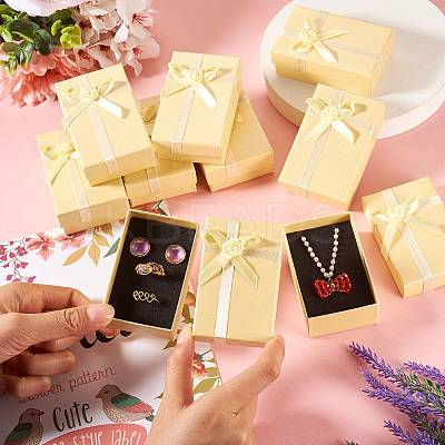 Cardboard Paper Jewelry Set Boxes LS-AJEW-TAC0035-03F-1