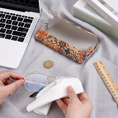 PU Leather Eyeglass Cases AJEW-CN0005-92A-02-1